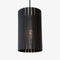 Kerflights Round Pendant Light  option Blackened Ash