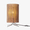 Kerflights Round Table Lamp  option Black Walnut