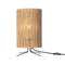 Kerflights Round Table Lamp  option White Oak
