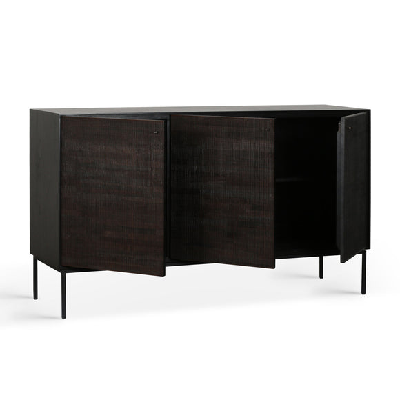Grooves 3-Door Sideboard