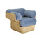 Basket Lounge Chair  option Dedar Sunday 002