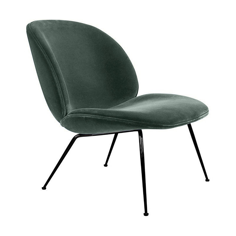 Gubi Beetle Velvet Lounge Chair 2Modern