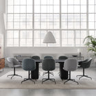 Moon Elliptical Dining Table