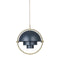 Multi-Lite Pendant Light  option Brass / Midnight Blue