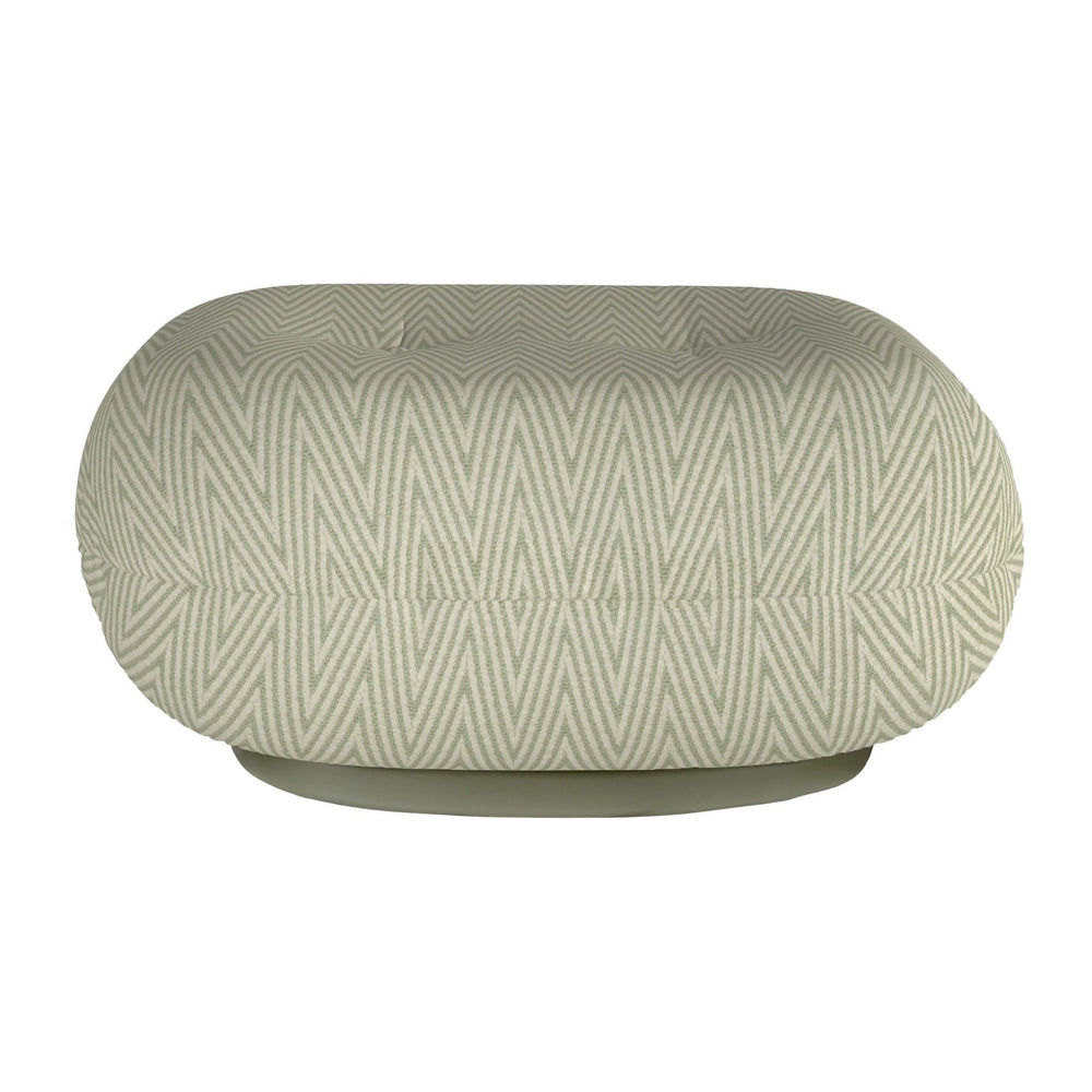 Pacha Outdoor Ottoman With Swivel Base