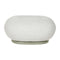 Pacha Outdoor Ottoman With Swivel Base  option Dedar Libera 003