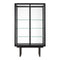 Private Vitrine  option Brown / Black Stained Oak