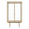 Private Vitrine  option Light Stained Oak Veneer