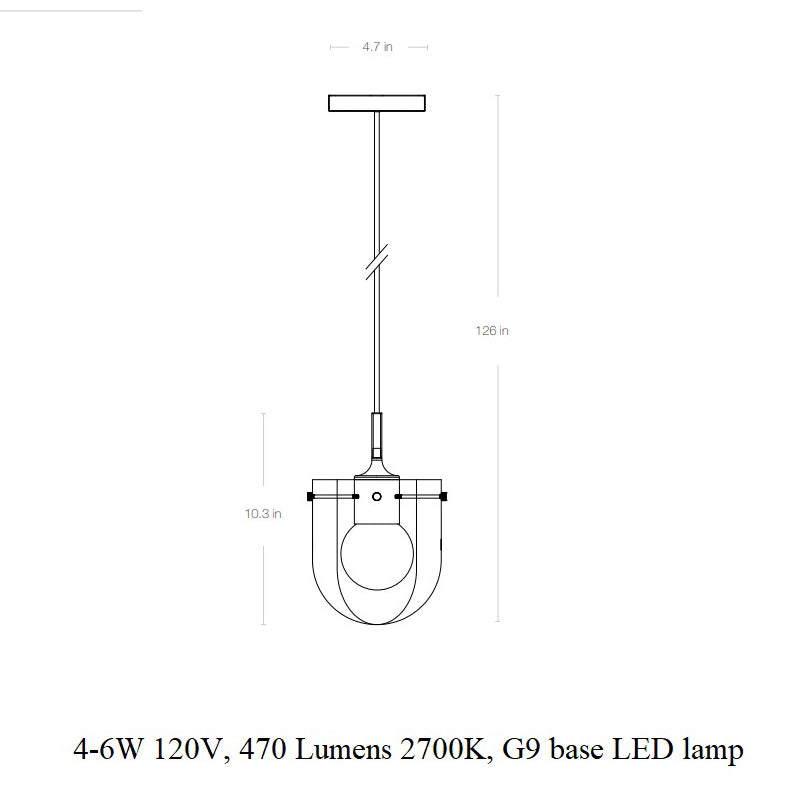 Seine Pendant Light
