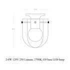 Seine Semi Flush Mount