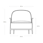 Sejour Lounge Chair with Arms
