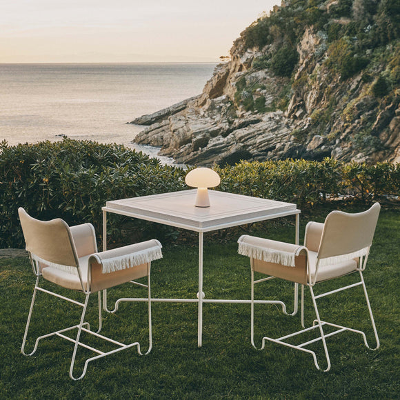 Tropique Outdoor Dining Chair With Fringes