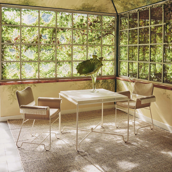 Tropique Outdoor Dining Chair With Fringes