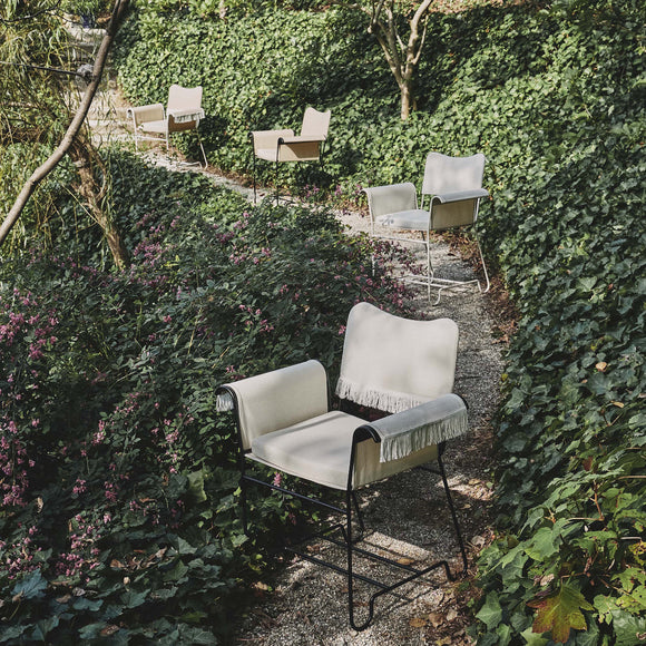 Tropique Outdoor Dining Chair With Fringes