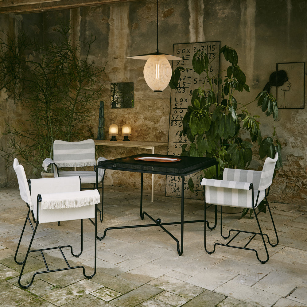 Tropique Dining Chair With Fringes