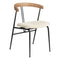 Violin Dining Chair  option Oak