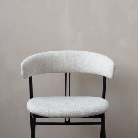 Violin Upholstered Dining Chair