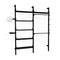 Branch-2 Display Unit  option Black Uprights/Black Brackets/Black Shelves
