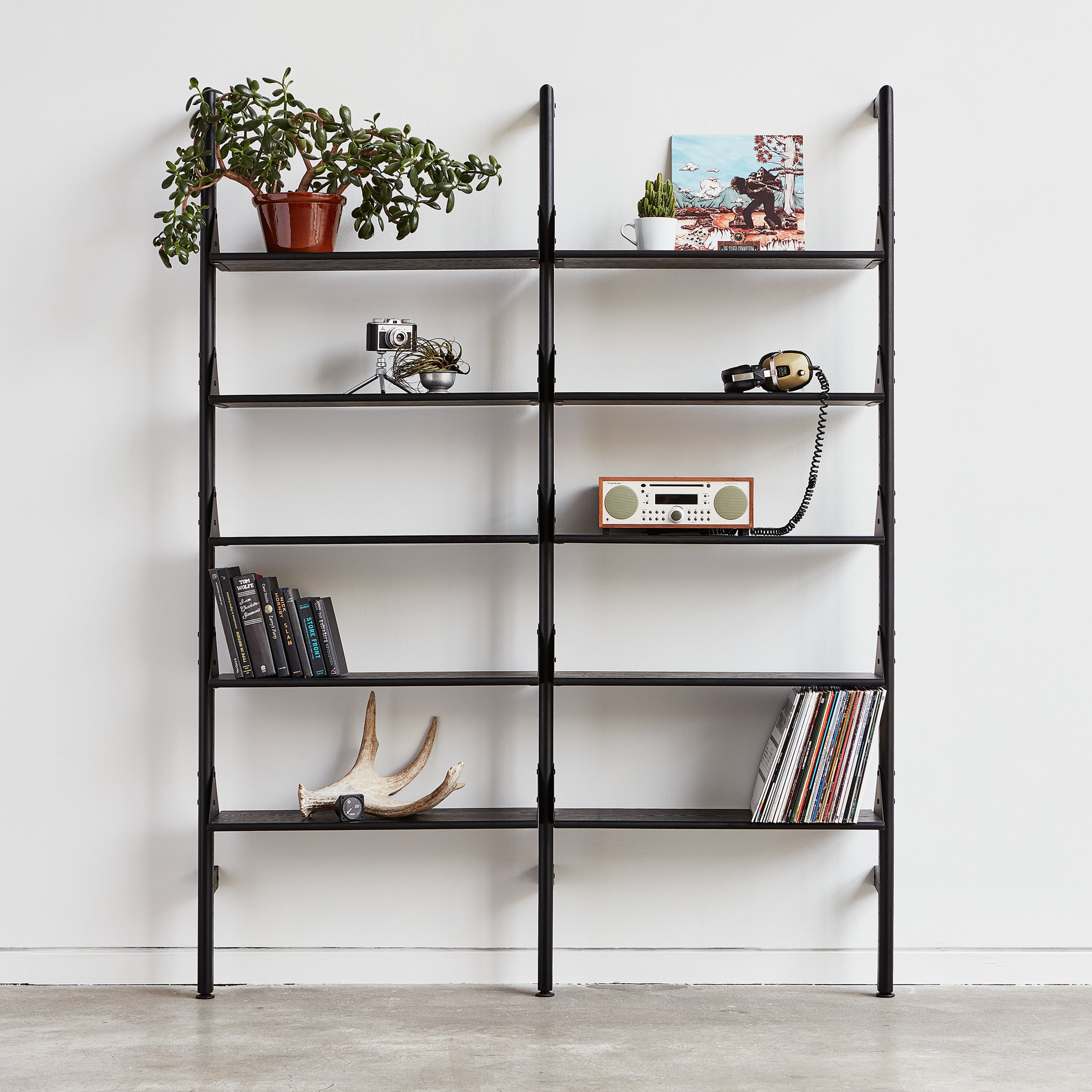 Two shelves