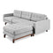 Jane 2 Bi-Sectional  option Walnut