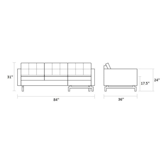 Jane 2 Loft Bi-Sectional