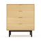 Munro 4 Drawer Dresser  option White Oak
