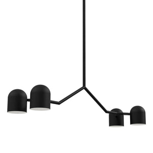Tandem 4-Head Pendant Light