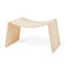 Wave Stool  option Ash Blonde