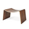 Wave Stool  option Walnut