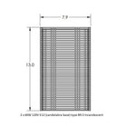 Downtown Mesh Cover Wall Sconce