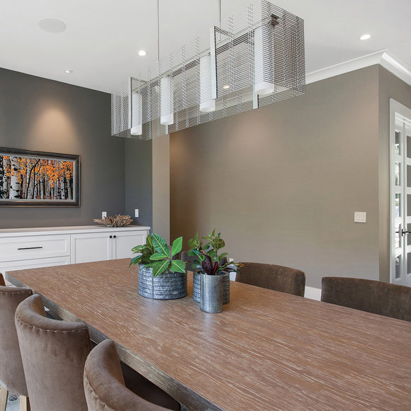 Downtown Mesh Linear Suspension Light