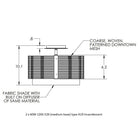 Downtown Mesh Semi-Flush Mount