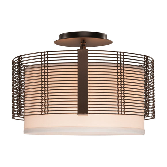 Downtown Mesh Semi-Flush Mount