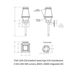 Landmark Outdoor Torch Wall Sconce