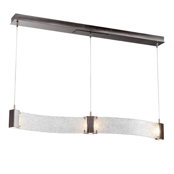 Parallel Curved Linear Suspension Light