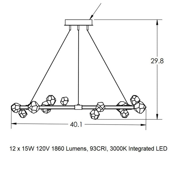 Stella Ring Chandelier