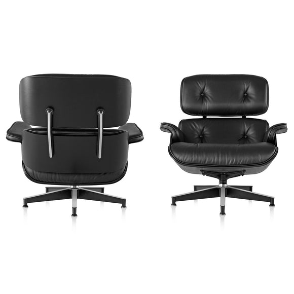 Eames Lounge Chair and Ottoman Ebony