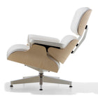 Eames Lounge Chair and Ottoman White Ash