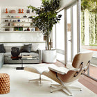 Eames Lounge Chair and Ottoman White Ash