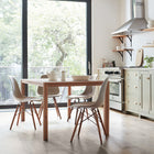 Eames Molded Recycled Plastic Side Chair Dowel Base