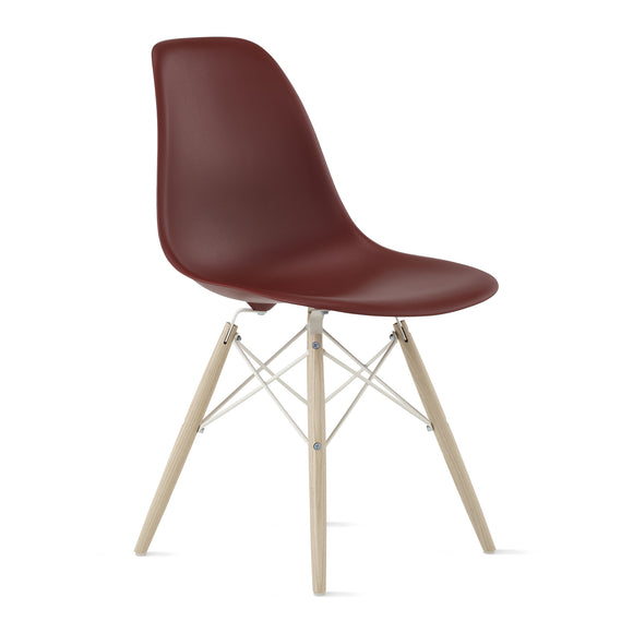 Eames Molded Recycled Plastic Side Chair Dowel Base