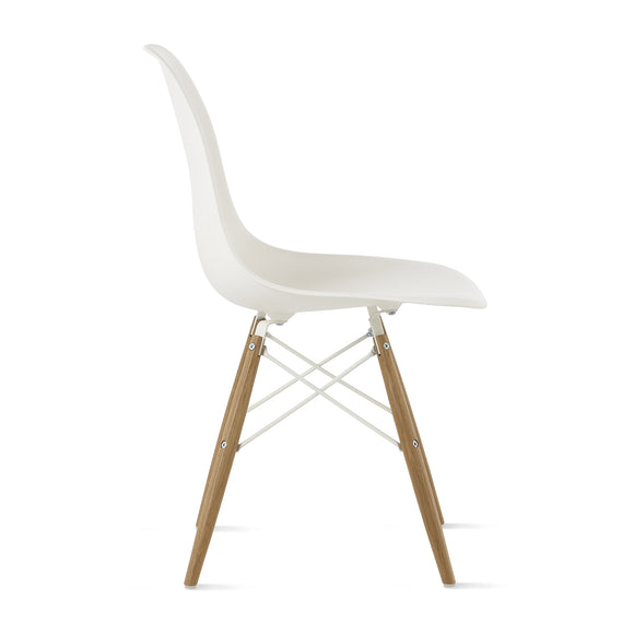 Eames Molded Recycled Plastic Side Chair Dowel Base