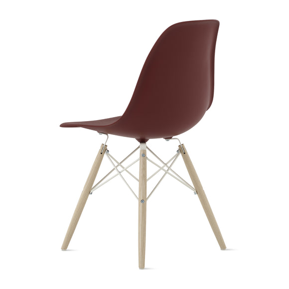 Eames Molded Recycled Plastic Side Chair Dowel Base
