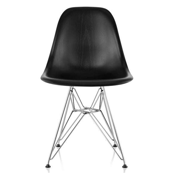 Eames Molded Wood Side Chair Wire Base