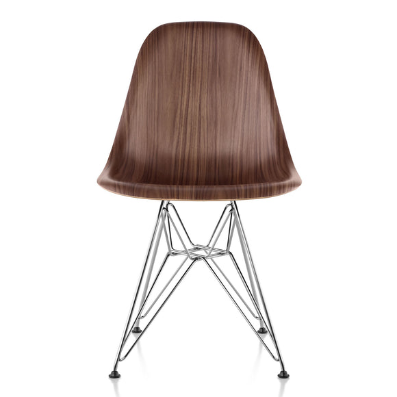 Eames Molded Wood Side Chair Wire Base