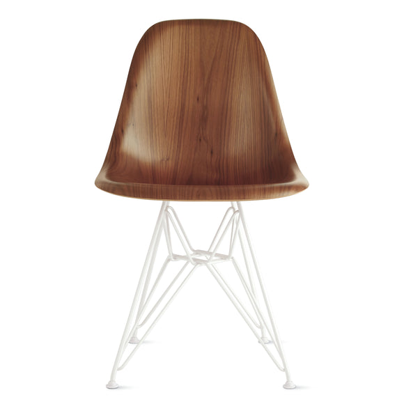 Eames Molded Wood Side Chair Wire Base