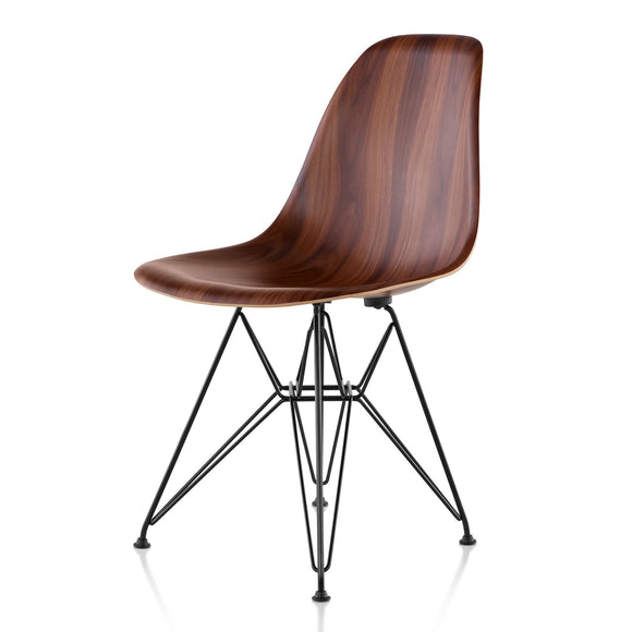 Eames Molded Wood Side Chair Wire Base
