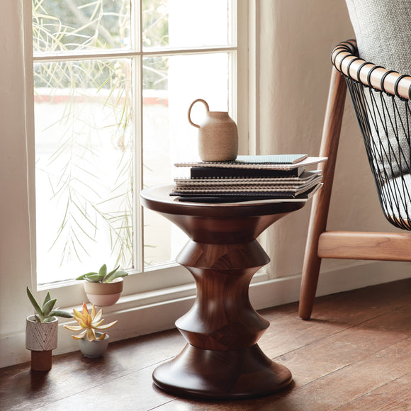 Eames Turned Stool