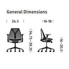 Sayl Chair with Suspension Back