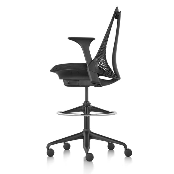 Sayl Stool with Suspension Back